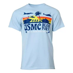 7.62 Design - T-Shirt USMC Beach Party