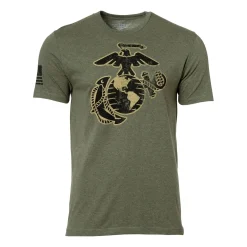 7.62 Design - T-Shirt USMC EGA Distressed