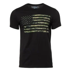 7.62 Design - T-Shirt USMC Woodland Marpat Flag