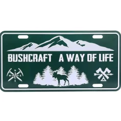 101 INC - Nummernschild Bushcraft