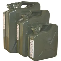 A. Blöchl - Nato Benzinkanister Stahlblech Neu