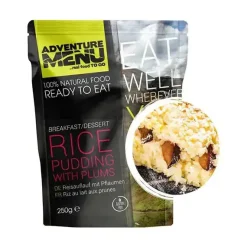 Adventure Menu - Reisauflauf mit Pflaumen