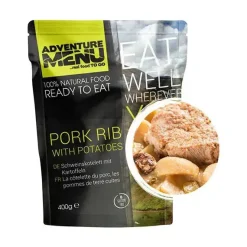 Adventure Menu - Schweinskotelett mit Kartoffeln