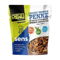 Adventure Menu - SENS Grillen Protein Penne in Sauce mit Bohnen
