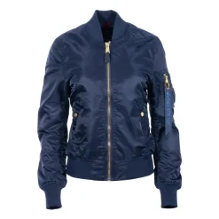 Alpha Industries - Jacke MA1 VF LW rep. blue gold Frauen