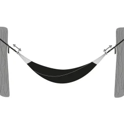 Amazonas - Aufhängung T-Strap schwarz