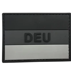ASMC - 3D Patch Deutschland Schwarz/Weiß