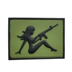 ASMC - 3D Patch Girl with Rifle