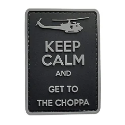 ASMC - 3D Patch Keep calm and get to the choppa