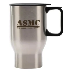 ASMC - Isosteel Becher 0.4 L ASMC Edition silberfarben
