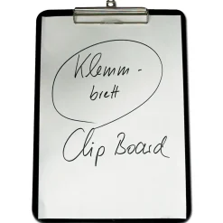 ASMC - Klemmbrett DIN-A4 schwarz