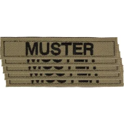 ASMC - Namensbänder 5er Set Coyote