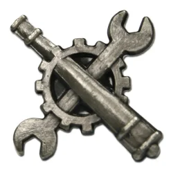 ASMC - Pin Mini Metall Abzeichen Instandsetzung