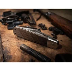 Böker - Taschenmesser 98k Damast braun