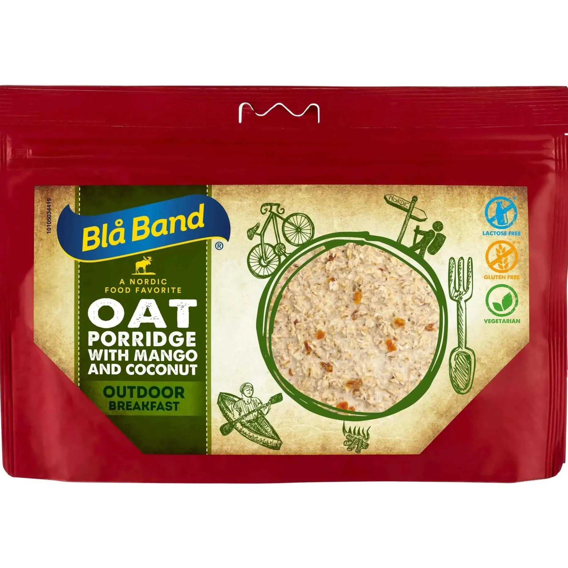 Bla Band - Haferbrei mit Kokosnuss und Mango