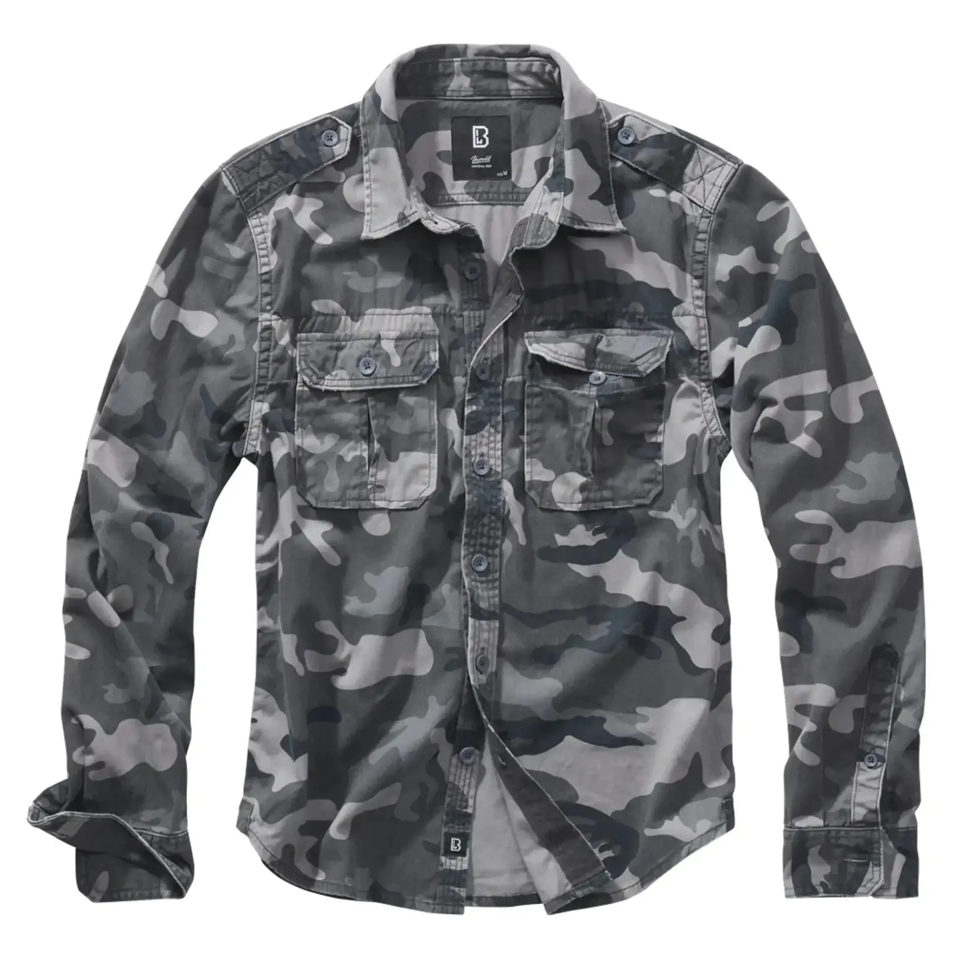 Brandit - Hemd Vintage Shirt Longsleeve