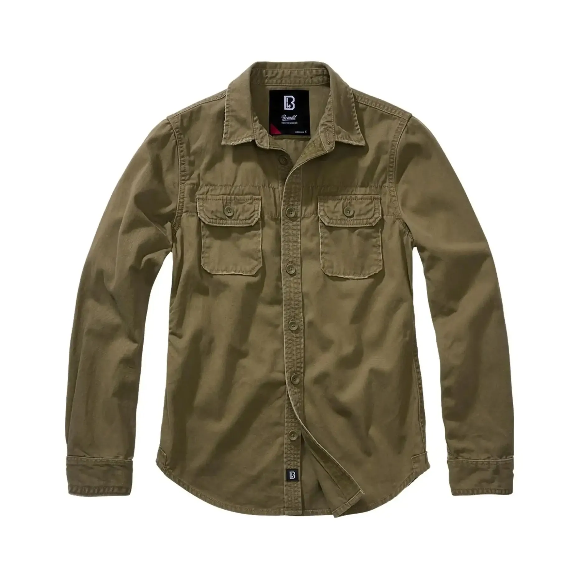 Brandit - Hemd Vintageshirt Longsleeve Frauen