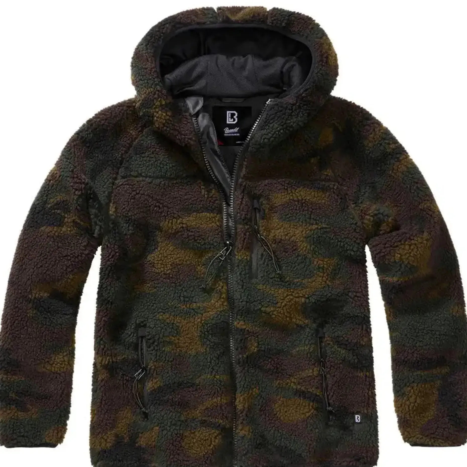 Brandit - Jacke Teddyfleecejacket Hood Frauen