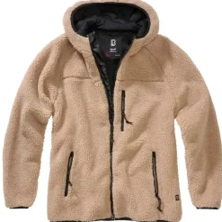 Brandit - Jacke Teddyfleecejacket Hood Frauen
