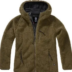 Brandit - Jacke Teddyfleecejacket Hood Frauen