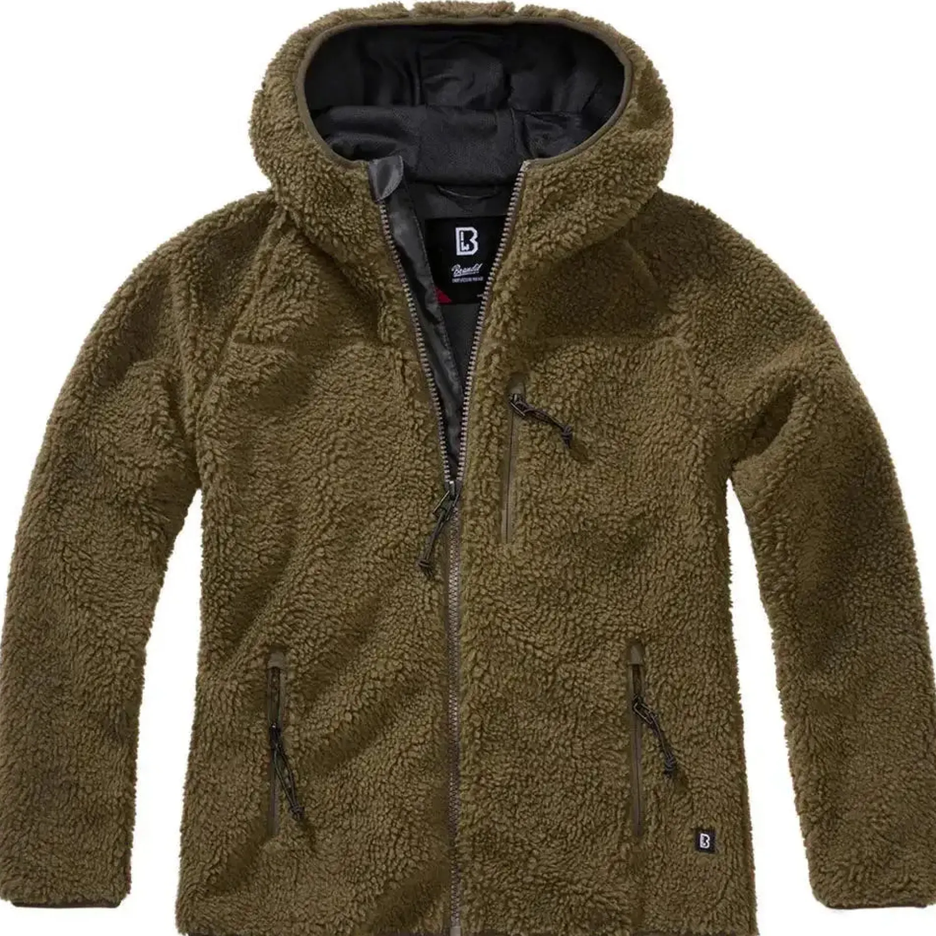 Brandit - Jacke Teddyfleecejacket Hood Frauen