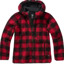 Brandit - Jacke Teddyfleecejacket Hood Frauen