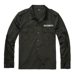Brandit - Langarmhemd Security US Shirt Long Sleeve