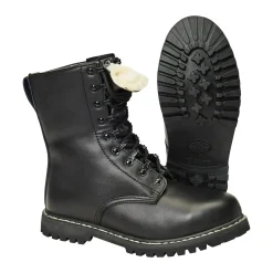 Brandit - Springerstiefel mit Stahlkappe und Futter