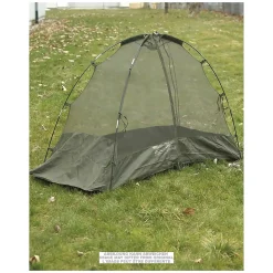 British Army - Britisches Moskitozelt mit Gestänge gebraucht oliv