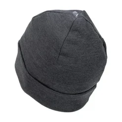 Buff - Beanie Merino Heavyweight solid grey