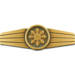 Bundeswehr Neu - Abzeichen BW Feldjäger Metall bronze