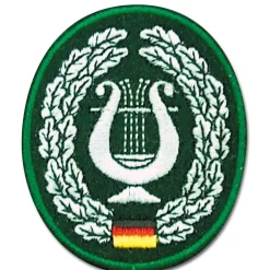 Bundeswehr Original - Abzeichen BW Barett Musiktruppe