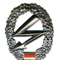 Bundeswehr Original - Abzeichen BW Barett Fernmeldetruppe