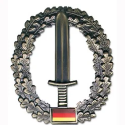 Bundeswehr Original - Barettabzeichen BW Wachbataillon