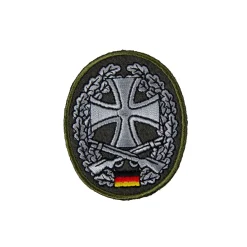 Bundeswehr Original - Barettabzeichen Heimatschutz Textil