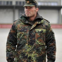 Bundeswehr Original - BW Feldjacke / Parka mit Unterziehfutter gebraucht