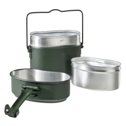 Bundeswehr Original - BW Kochgeschirr 3-tlg gebraucht