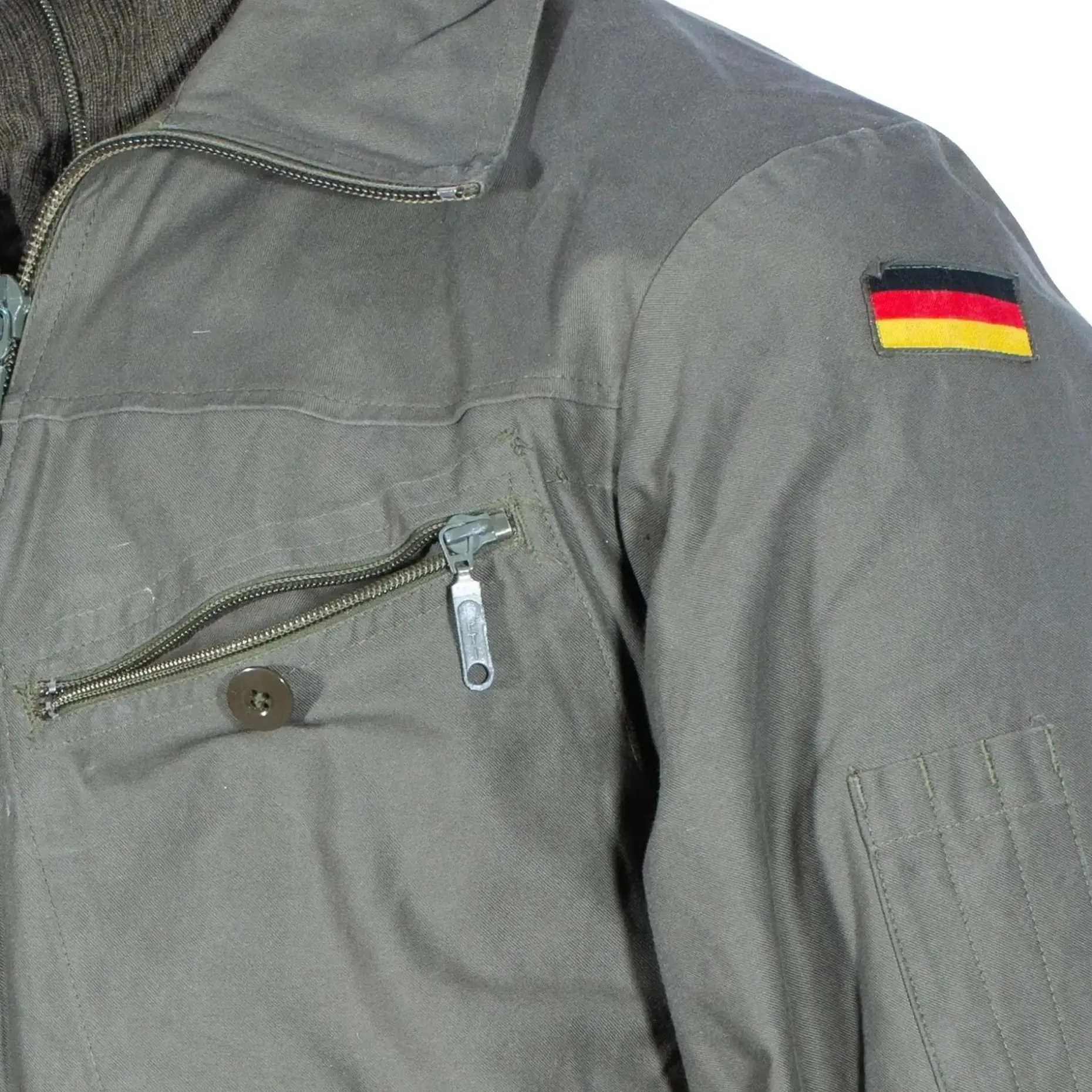 Bundeswehr Original - BW Panzerkombi mit Webpelzfutter gebraucht