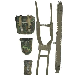 Bundeswehr Original - BW Tragesatz 5-teilig gebraucht flecktarn