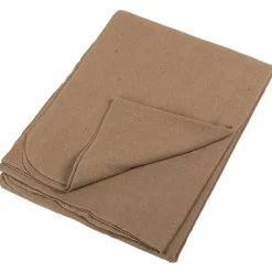 Bundeswehr Original - Decke Katastrophenschutz gewalzt khaki neuwertig