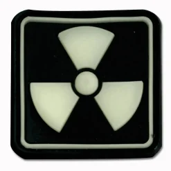 Bundeswehr Original - 3D-Patch Radioaktiv nachleuchtend