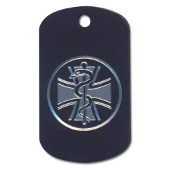 Bundeswehr Original - Erkennungsmarke mit Gravur