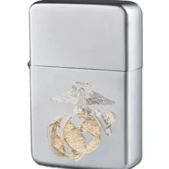 Bundeswehr Original - Feuerzeug Z-Plus Gas mit Gravur USMC