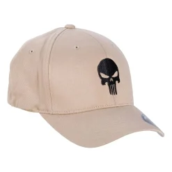 Café Viereck - Cap Flexfit Punisher schwarz sand