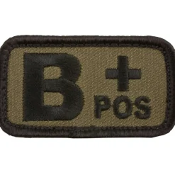 Café Viereck - Patch Blutgruppe