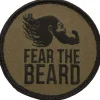 Café Viereck - Patch Fear the Beard