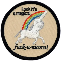 Café Viereck - Patch Fuck Unicorn