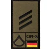 Café Viereck - Rank Patch Hauptgefreiter