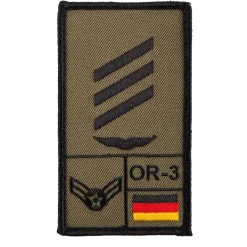 Café Viereck - Rank Patch Hauptgefreiter Luftwaffe
