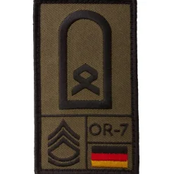 Café Viereck - Rank Patch Hauptfeldwebel